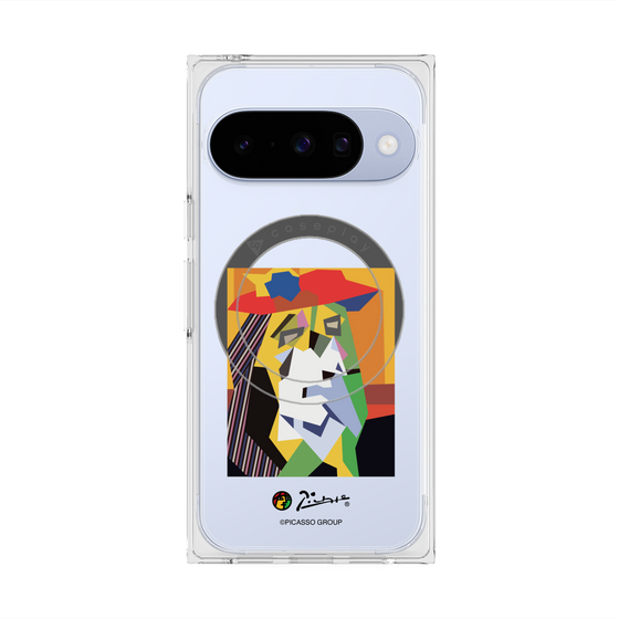 プレミアムスクエアケース with Pixelsnap［ PICASSO - The Weeping Woman ］