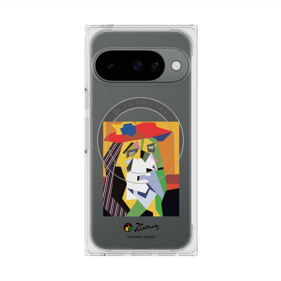 プレミアムスクエアケース with Pixelsnap［ PICASSO - The Weeping Woman ］