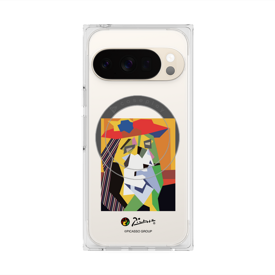 プレミアムスクエアケース with Pixelsnap［ PICASSO - The Weeping Woman ］