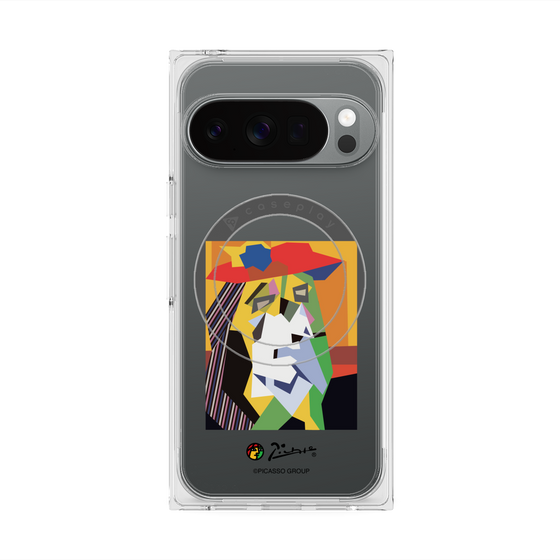 プレミアムスクエアケース with Pixelsnap［ PICASSO - The Weeping Woman ］