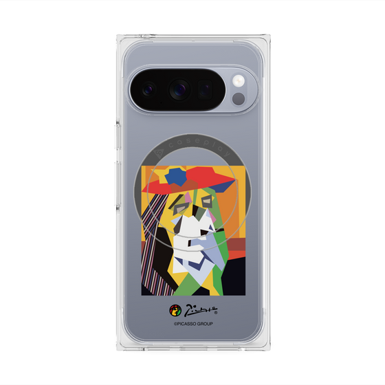 プレミアムスクエアケース with Pixelsnap［ PICASSO - The Weeping Woman ］