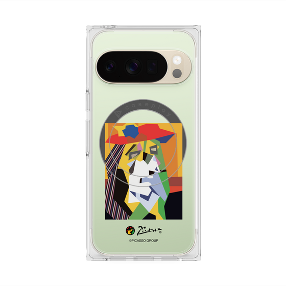 プレミアムスクエアケース with Pixelsnap［ PICASSO - The Weeping Woman ］