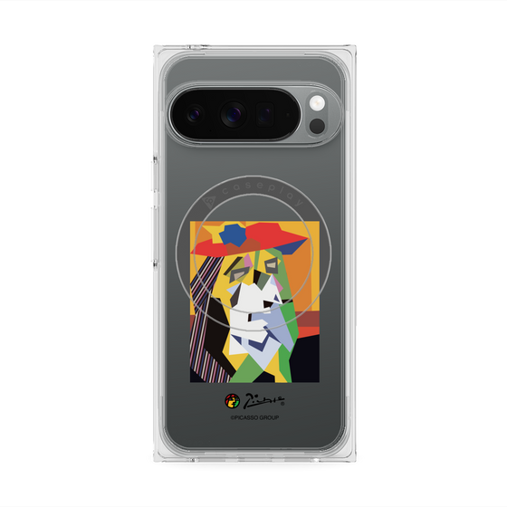 プレミアムスクエアケース with Pixelsnap［ PICASSO - The Weeping Woman ］