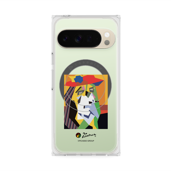プレミアムスクエアケース with Pixelsnap［ PICASSO - The Weeping Woman ］