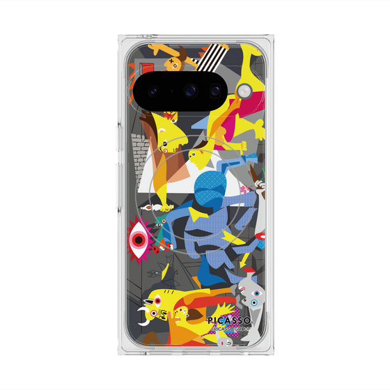 プレミアムスクエアケース with Pixelsnap［ PICASSO - Guernica ］