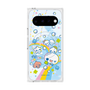 プレミアムスクエアケース with Pixelsnap［ ぷくぷくあわわちゃん - レインボー ］