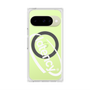プレミアムスクエアケース with Pixelsnap［ LATENCY - Circle logo - Clear ］