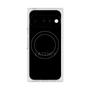 プレミアムスクエアケース with Pixelsnap［ LATENCY - Logotype - Black ］