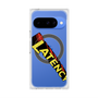 プレミアムスクエアケース with Pixelsnap［ LATENCY - Rock logo - Clear ］