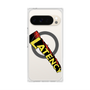 プレミアムスクエアケース with Pixelsnap［ LATENCY - Rock logo - Clear ］