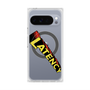 プレミアムスクエアケース with Pixelsnap［ LATENCY - Rock logo - Clear ］