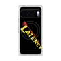 プレミアムスクエアケース with Pixelsnap［ LATENCY - Rock logo - Black ］