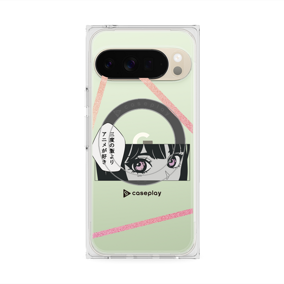 プレミアムスクエアケース with Pixelsnap［ YOUR CASE YOUR PLAY - オリジナル - アニメ/漫画好き ］