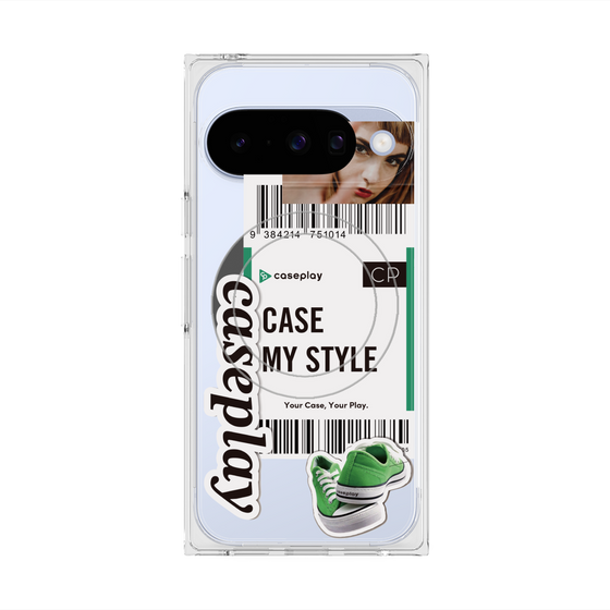 プレミアムスクエアケース with Pixelsnap［ YOUR CASE YOUR PLAY - オリジナル - ファッション好き ］