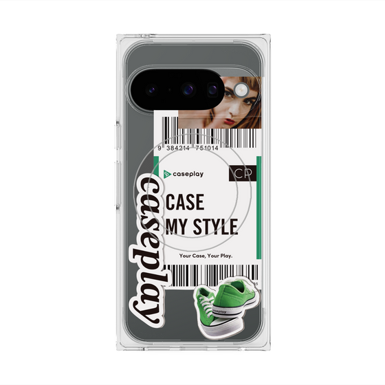 プレミアムスクエアケース with Pixelsnap［ YOUR CASE YOUR PLAY - オリジナル - ファッション好き ］