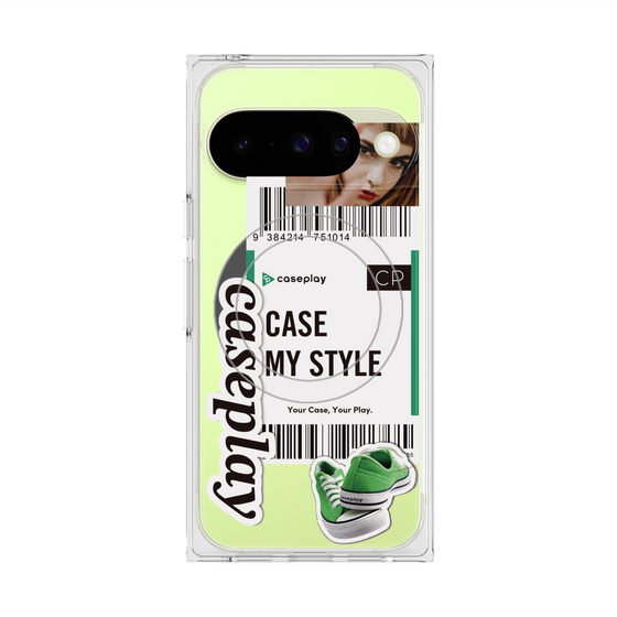 プレミアムスクエアケース with Pixelsnap［ YOUR CASE YOUR PLAY - オリジナル - ファッション好き ］