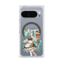 プレミアムスクエアケース with Pixelsnap［ 初音ミク×クッピーラムネ - 初音ミク×クッピー - 等身イラスト1 ］