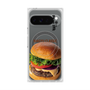 プレミアムスクエアケース with Pixelsnap［ ヴィレッジヴァンガードダイナー - 和牛クラシックバーガー ］