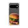 プレミアムスクエアケース with Pixelsnap［ ヴィレッジヴァンガードダイナー - 和牛クラシックバーガー ］