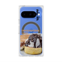 プレミアムスクエアケース with Pixelsnap［ ヴィレッジヴァンガードダイナー - チョコレート&クリームチーズパンケーキ ］
