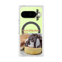 プレミアムスクエアケース with Pixelsnap［ ヴィレッジヴァンガードダイナー - チョコレート&クリームチーズパンケーキ ］