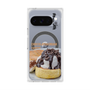 プレミアムスクエアケース with Pixelsnap［ ヴィレッジヴァンガードダイナー - チョコレート&クリームチーズパンケーキ ］