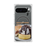 プレミアムスクエアケース with Pixelsnap［ ヴィレッジヴァンガードダイナー - チョコレート&クリームチーズパンケーキ ］