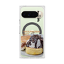 プレミアムスクエアケース with Pixelsnap［ ヴィレッジヴァンガードダイナー - チョコレート&クリームチーズパンケーキ ］