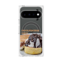 プレミアムスクエアケース with Pixelsnap［ ヴィレッジヴァンガードダイナー - チョコレート&クリームチーズパンケーキ ］