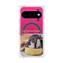 プレミアムスクエアケース with Pixelsnap［ ヴィレッジヴァンガードダイナー - チョコレート&クリームチーズパンケーキ ］