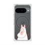 プレミアムスクエアケース with Pixelsnap［ MOOMIN - Blushing face ］