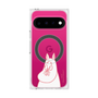 プレミアムスクエアケース with Pixelsnap［ MOOMIN - Blushing face ］