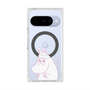 プレミアムスクエアケース with Pixelsnap［ MOOMIN - Fearful face ］