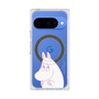 プレミアムスクエアケース with Pixelsnap［ MOOMIN - Fearful face ］