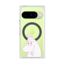 プレミアムスクエアケース with Pixelsnap［ MOOMIN - Fearful face ］