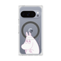 プレミアムスクエアケース with Pixelsnap［ MOOMIN - Fearful face ］