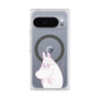 プレミアムスクエアケース with Pixelsnap［ MOOMIN - Fearful face ］