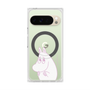 プレミアムスクエアケース with Pixelsnap［ MOOMIN - Fearful face ］