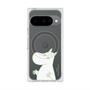 プレミアムスクエアケース with Pixelsnap［ MOOMIN - Sparkling face ］