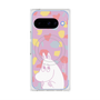プレミアムスクエアケース with Pixelsnap［ MOOMIN - Fearful face - color ］