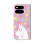 プレミアムスクエアケース with Pixelsnap［ MOOMIN - Fearful face - color ］