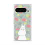 プレミアムスクエアケース with Pixelsnap［ MOOMIN - Troubled face - color ］