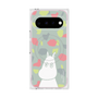 プレミアムスクエアケース with Pixelsnap［ MOOMIN - Troubled face - color ］