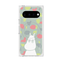 プレミアムスクエアケース with Pixelsnap［ MOOMIN - Troubled face - color ］
