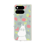 プレミアムスクエアケース with Pixelsnap［ MOOMIN - Troubled face - color ］