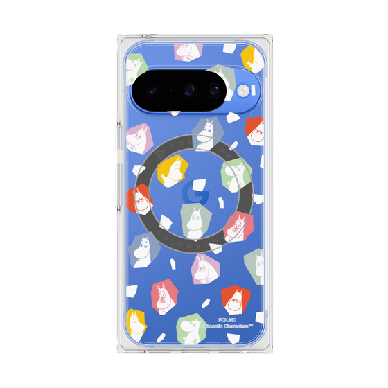 プレミアムスクエアケース with Pixelsnap［ MOOMIN - Expressions ］