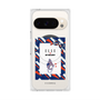 プレミアムスクエアケース with Pixelsnap［ ELLE×マイメロディ＆クロミ - トリコロールカラーグラフィック3 ］