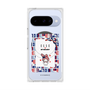 プレミアムスクエアケース with Pixelsnap［ ELLE×マイメロディ＆クロミ - トリコロールカラーグラフィック5 ］