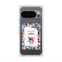 プレミアムスクエアケース with Pixelsnap［ ELLE×マイメロディ＆クロミ - トリコロールカラーグラフィック5 ］