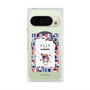 プレミアムスクエアケース with Pixelsnap［ ELLE×マイメロディ＆クロミ - トリコロールカラーグラフィック5 ］